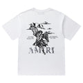 AMRI Angel-print cotton-jersey T-Shirt