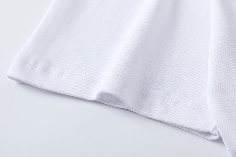 AMRI Angel-print cotton-jersey T-Shirt