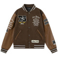 AMRI appliqué-logo Varsity Jackets