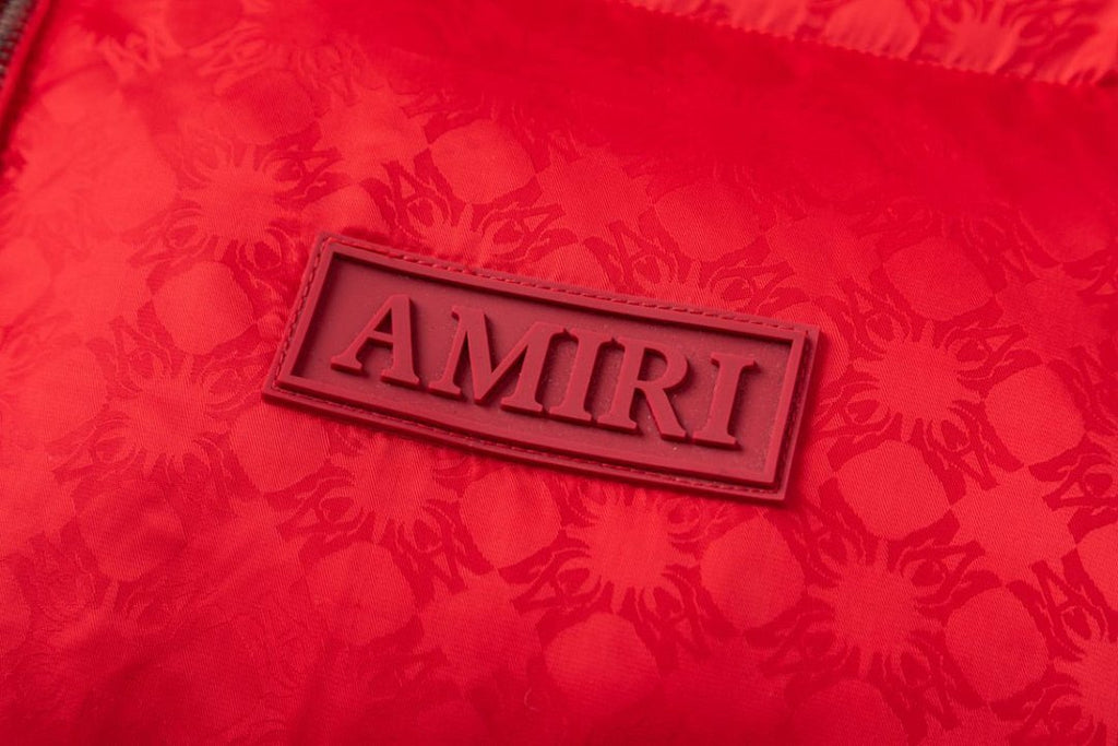 AMRI jacquard puffer down jacket