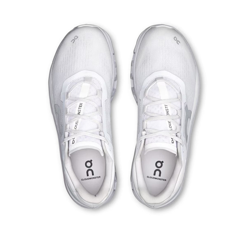 ON Men's Cloudmonster White/Glacier