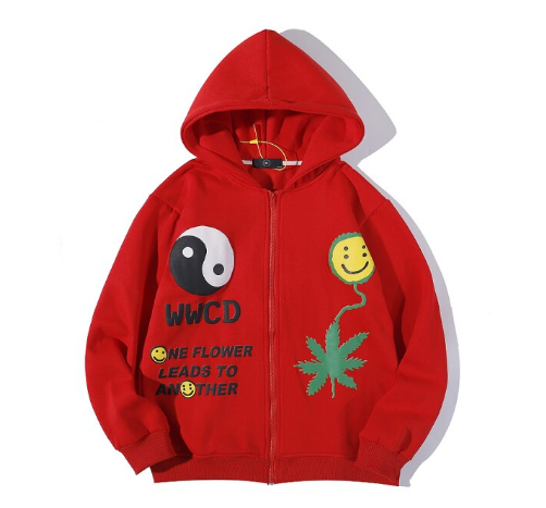 One Flower Leads To Another Zipper