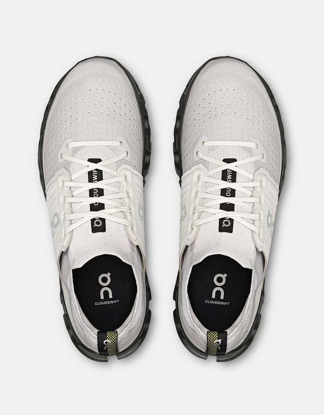 On Cloudswift 4 Wolf / Black 閳ワ拷Lightweight Running