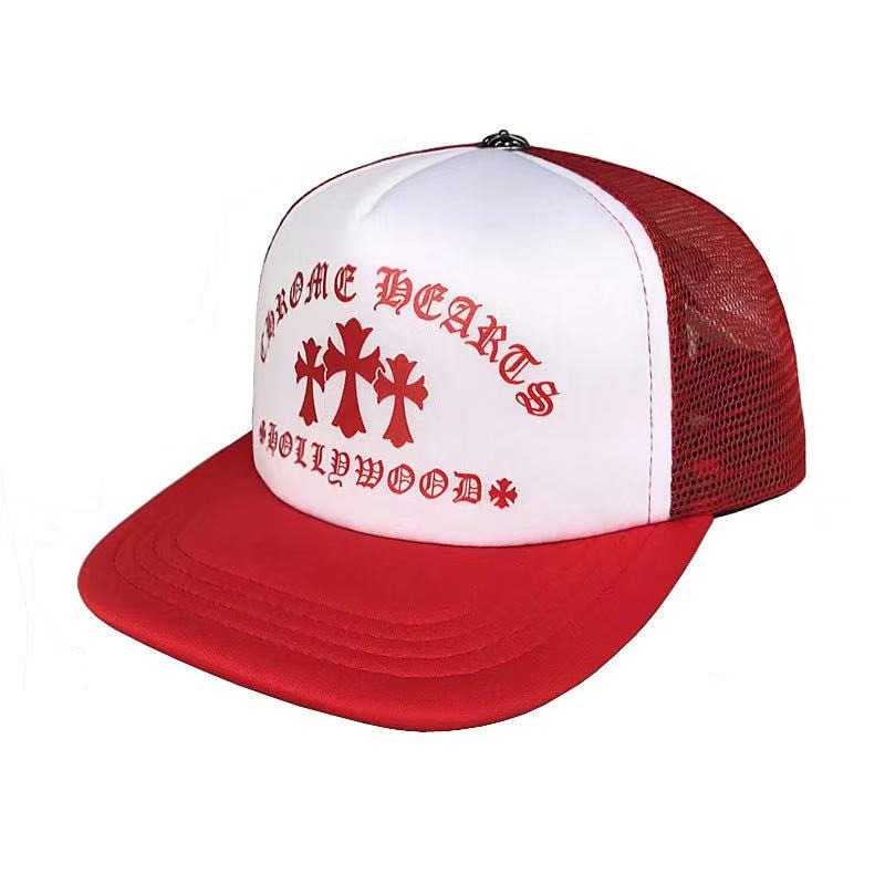 Chrome Hearts Hollywood Cross King Taco Trucker Cap