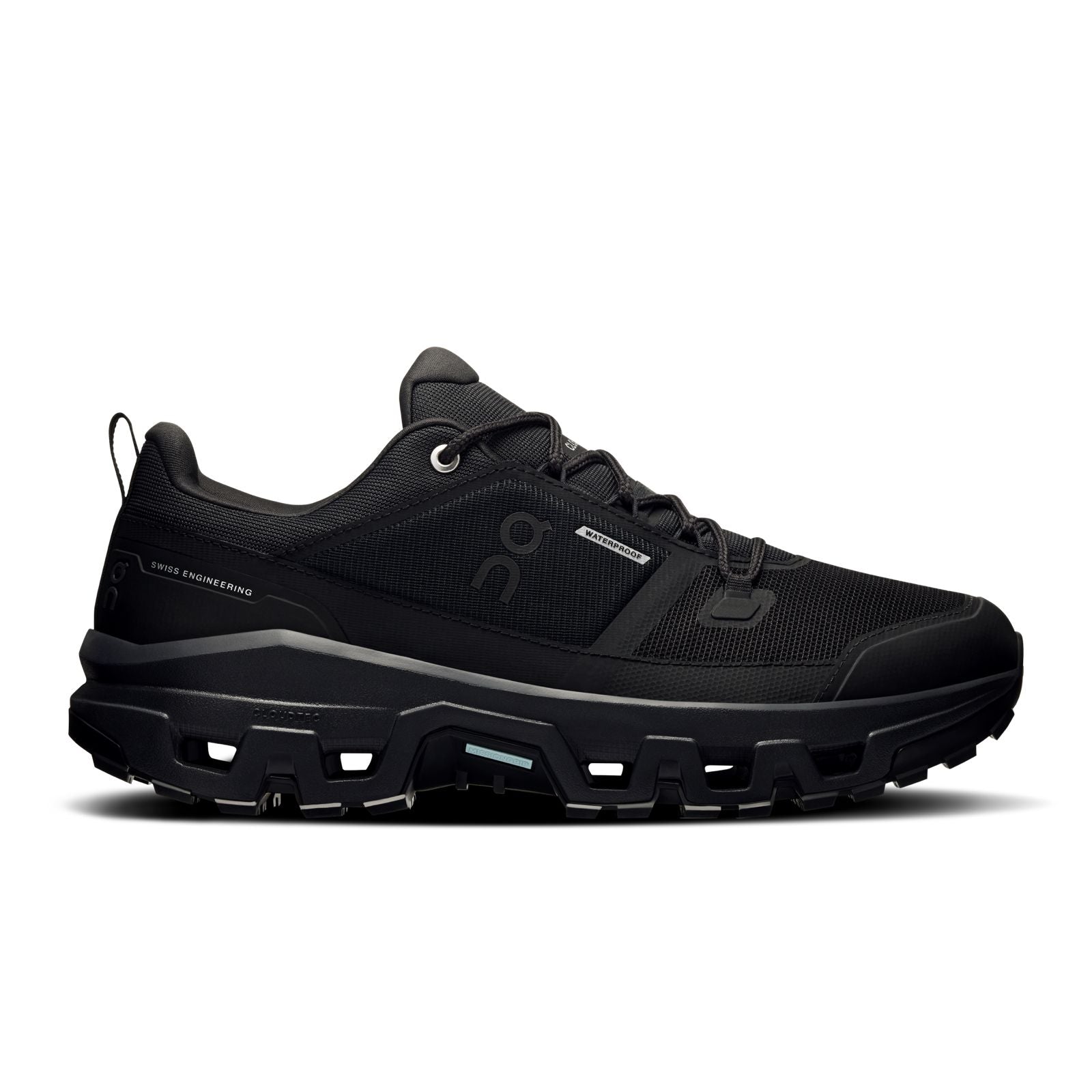 ON Cloudrock Low Waterproof 閳ワ拷Black